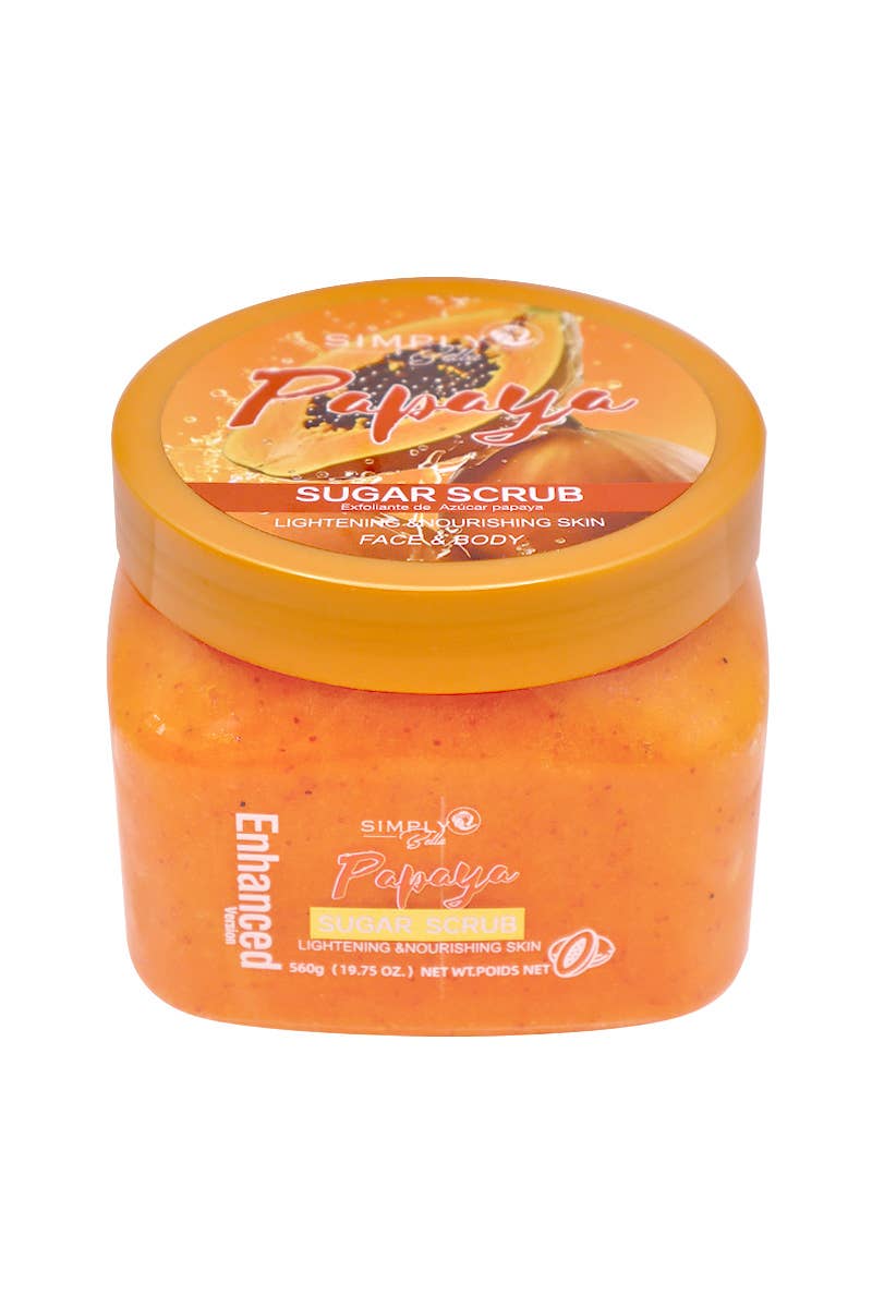 PINEAPPLE Beauty - Wholesale Body Scrub/Exfoliant - Simply Bella SIB1006 Papaya Suikerscrub - 61