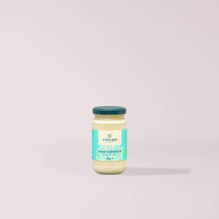 Biologische Cipriani Carpaccio-Sauce - 185 g für den Großhandel von Cipriani Food