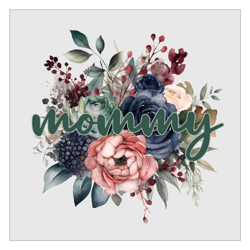 Flawless Transfers - Wholesale Sublimation Transfer - Mommy Sage Floral0