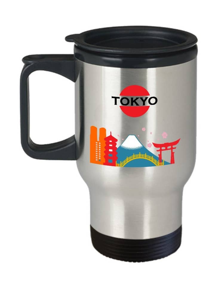Tasse de voyage Tokyo - Gobelet isolé pour la vente par CustomHappy