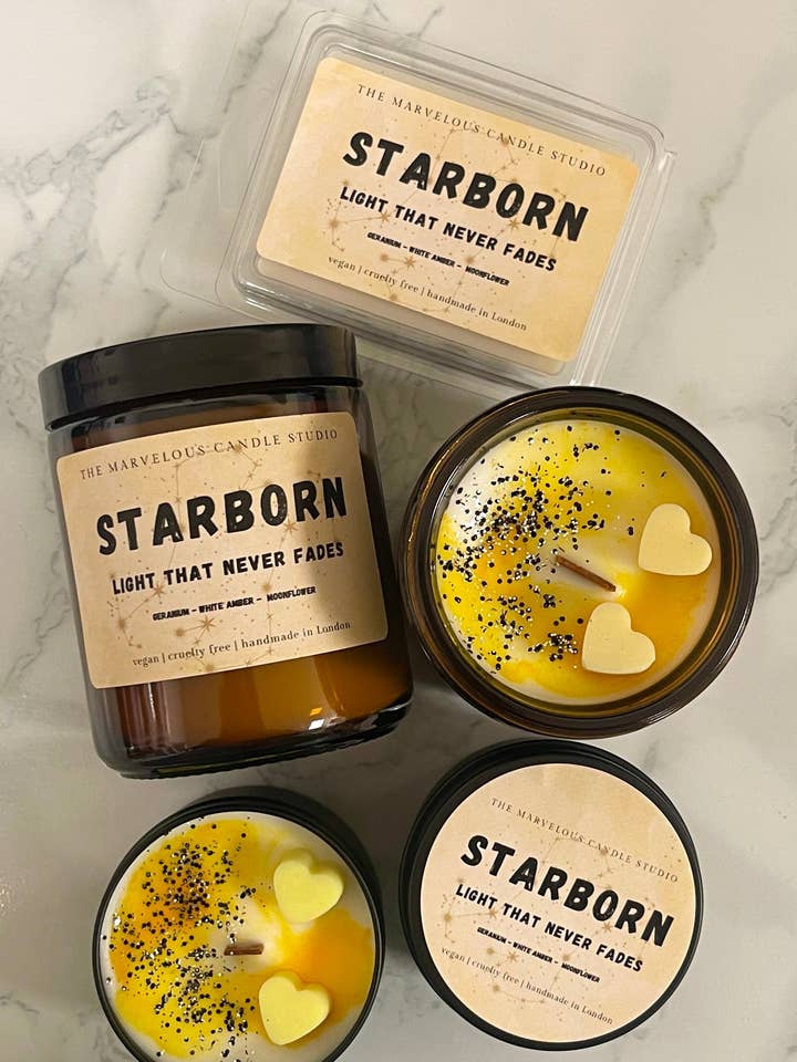 Starborn Candle | Crescent City for wholesale by Marvelous Candle Studio