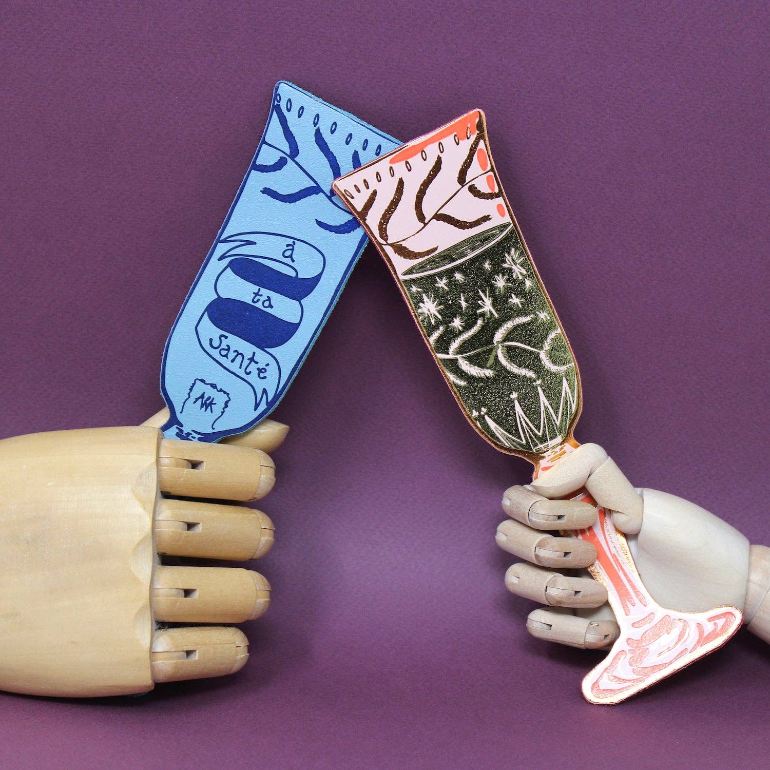 Ark Colour Design - Wholesale Bookmark - Wine Glass Bookmark6