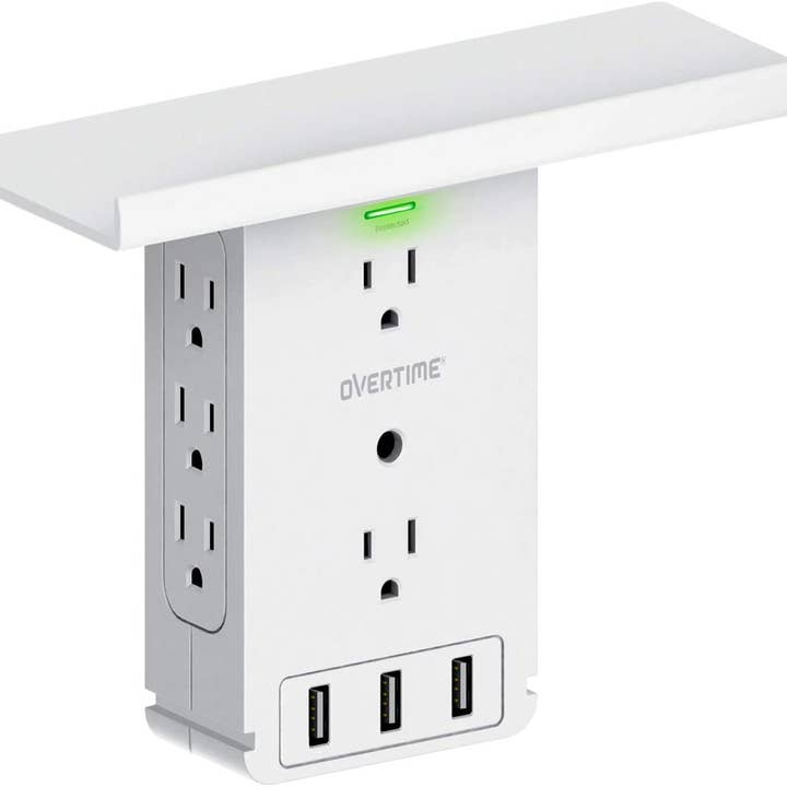 Overtime brands - Wholesale Charging dock - Outlet Shelf 11-Port Wall Charger and Surge Protector