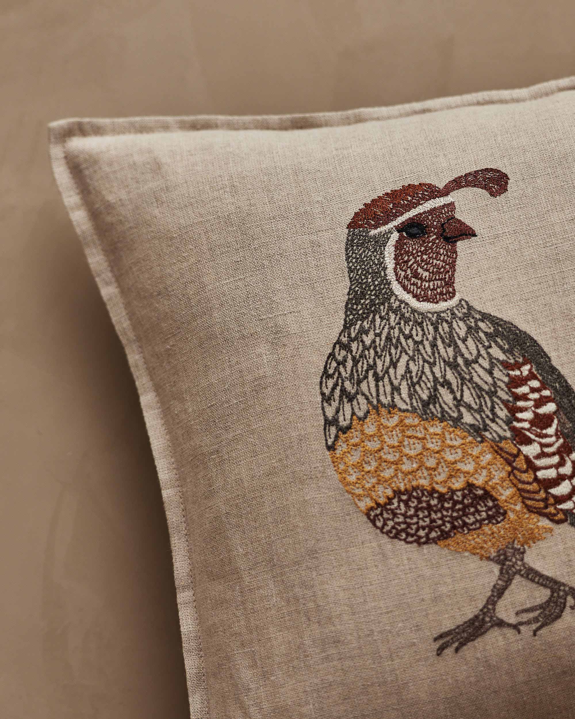 Coral & Tusk - Wholesale Throw/Decorative Pillow - Desert Quail Love Pillow1
