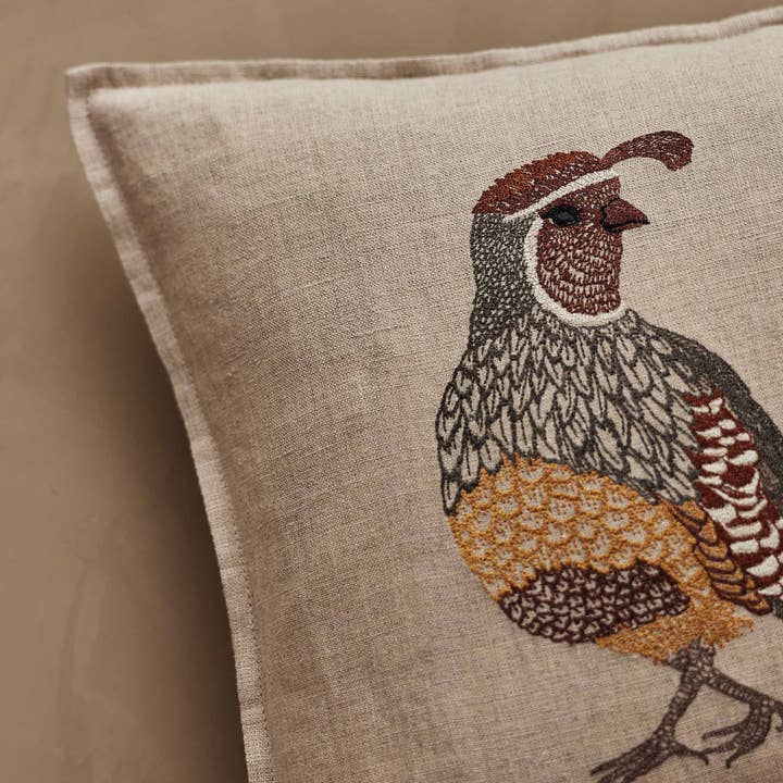 Coral & Tusk - Wholesale Throw/Decorative Pillow - Desert Quail Love Pillow1