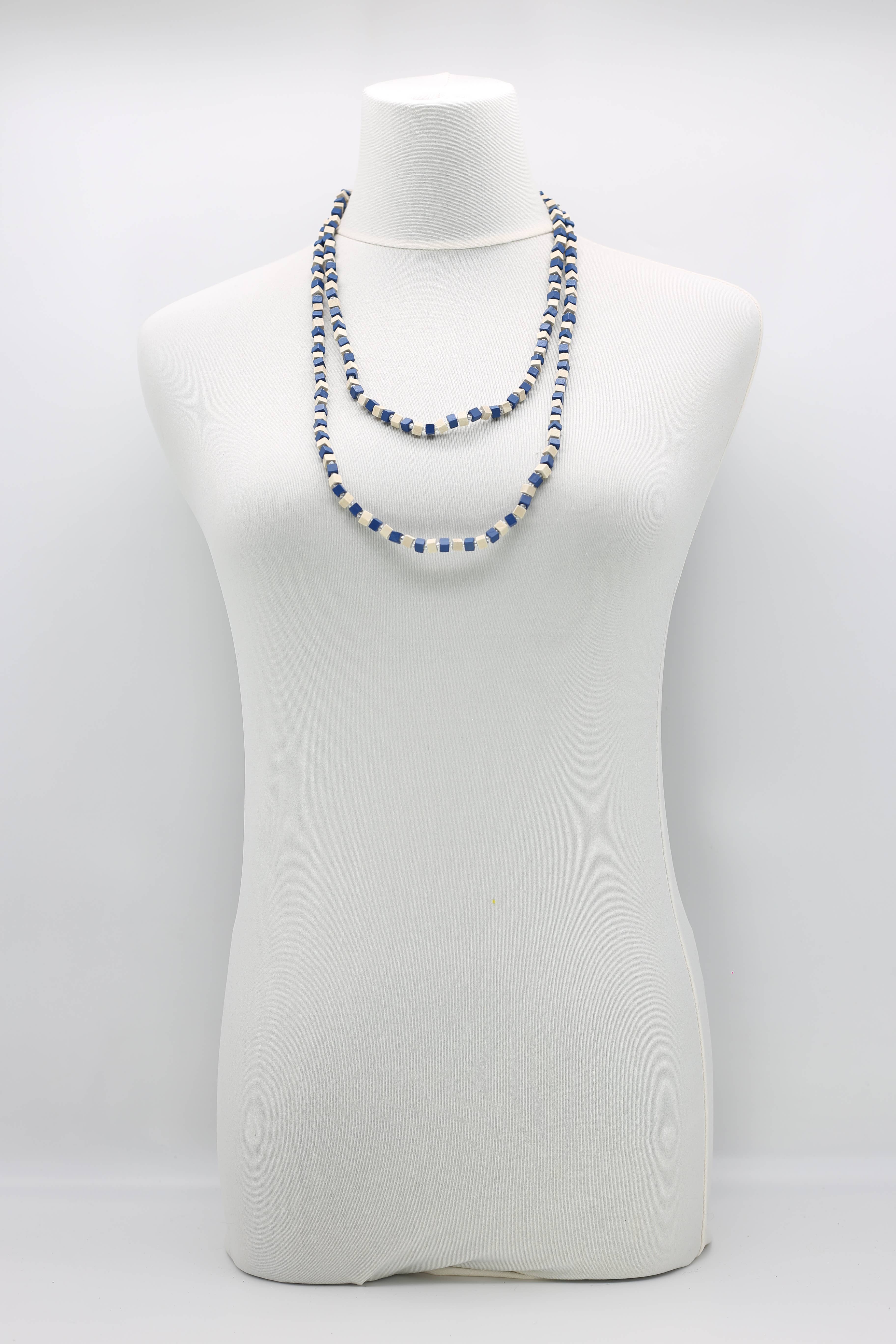 Jianhui London – Engroshandel Perlehalskæde – Den næste Pashmina halskæde Træperler - Mosaic Art110