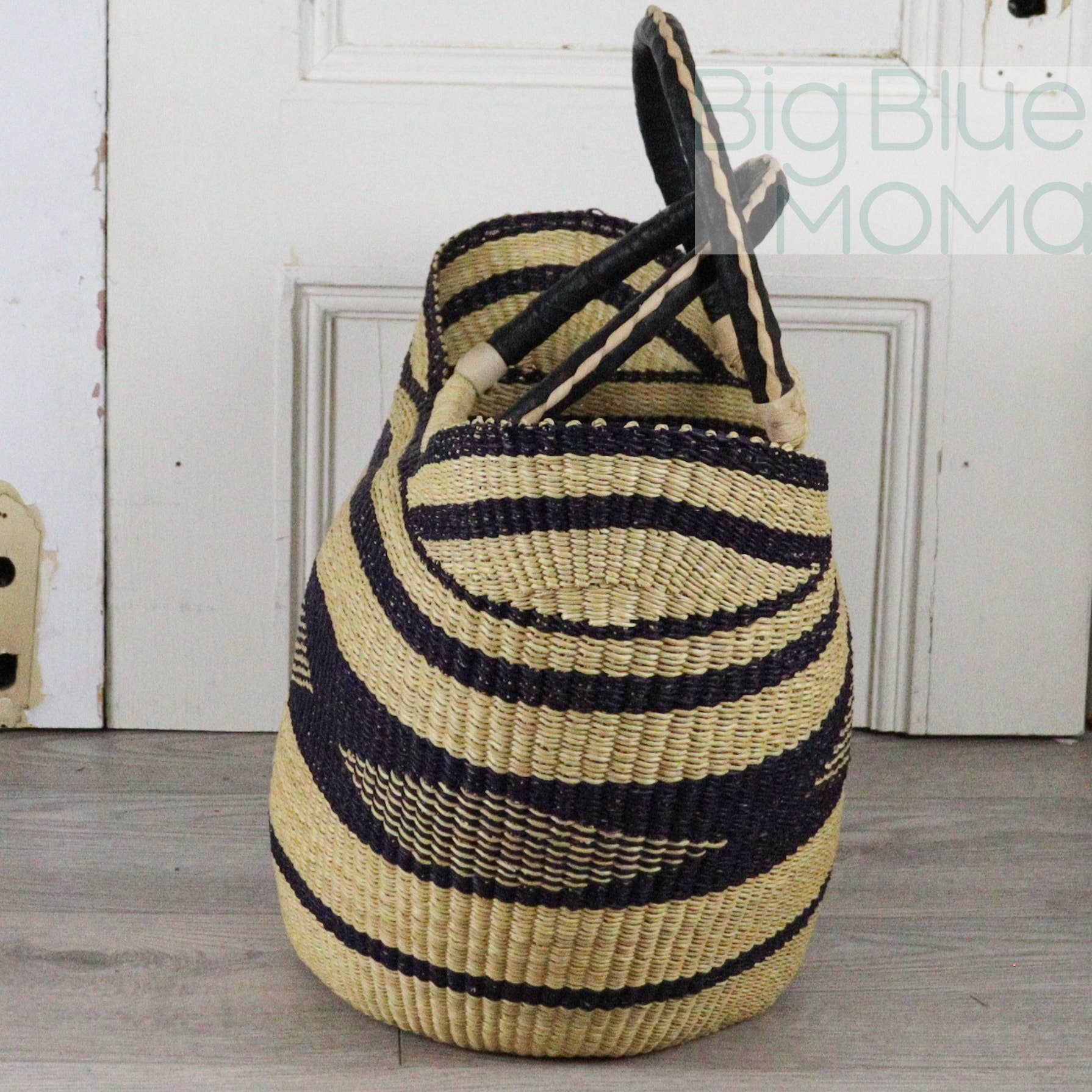 Big Blue Moma - Wholesale Beach Bag - U Shopper Large - Natural Palette19