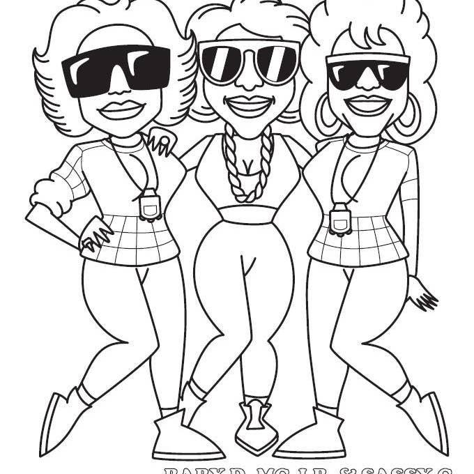 SCB - Wholesale Coloring & Activity Book - Adult - Hip Hop Coloring Book: West Coast Edition1