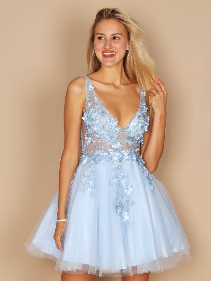 Kos Couture - Wholesale Dress – Women's - Dylan & Davids Short Formal Prom Dress13