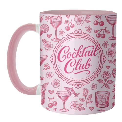 Mugs 'Cocktail Club' by Lilly Rose for wholesale by ART WOW