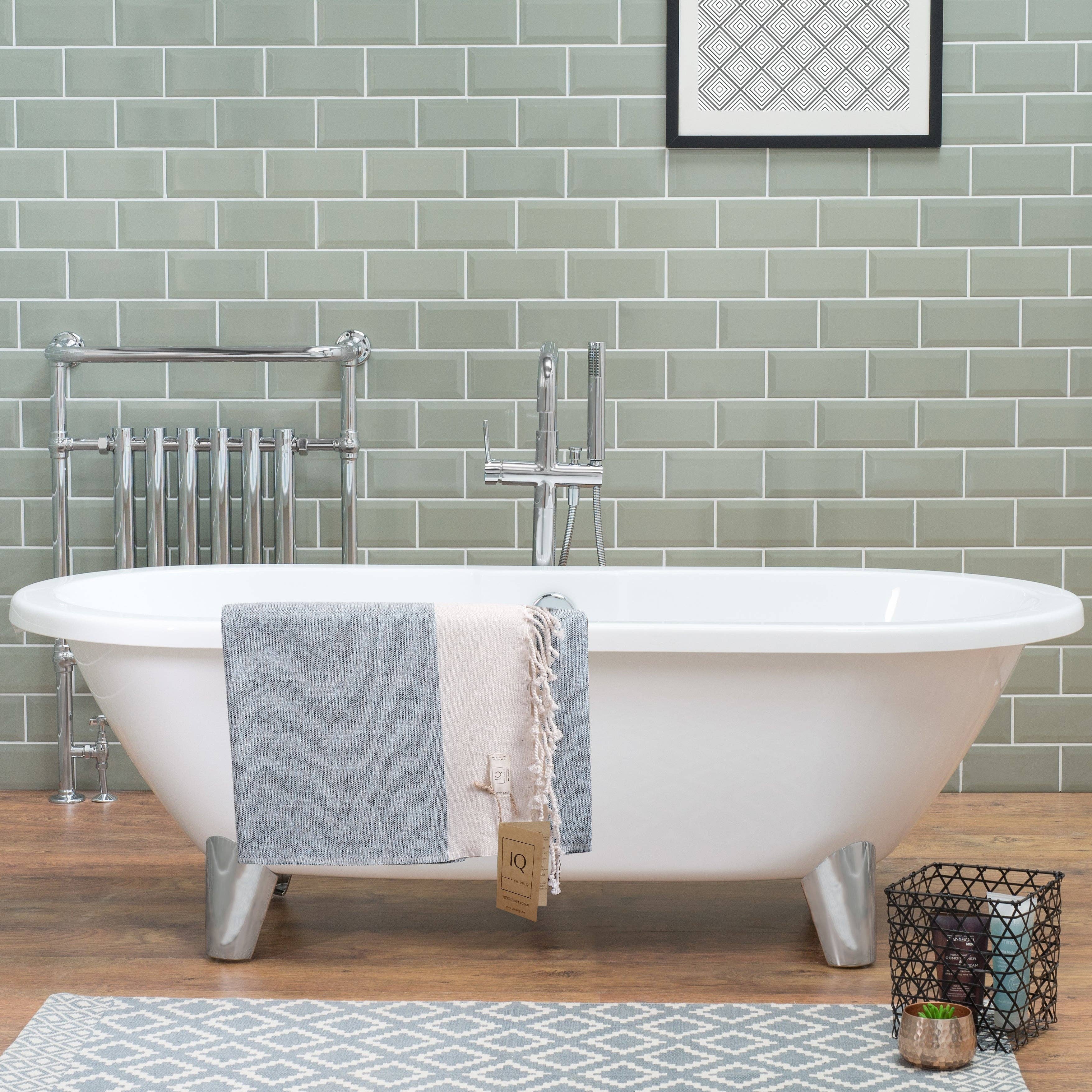 cotonIQ - Vendita all'ingrosso Telo mare - Asciugamano hammam, sauna e mare Ecuador blu 170x95 cm3