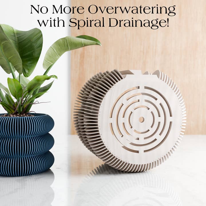Modernized Pottery - Wholesale Hanging Planter - Hanging TRIPLE BUBBLE Wall Planter