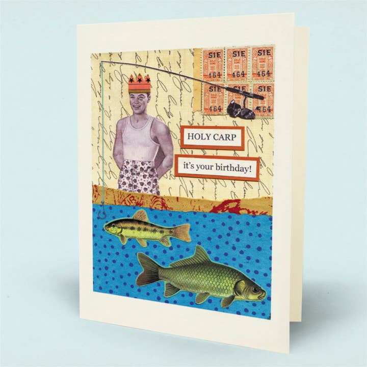 Holy Carp Kort för wholesale av Mina Lee Studio