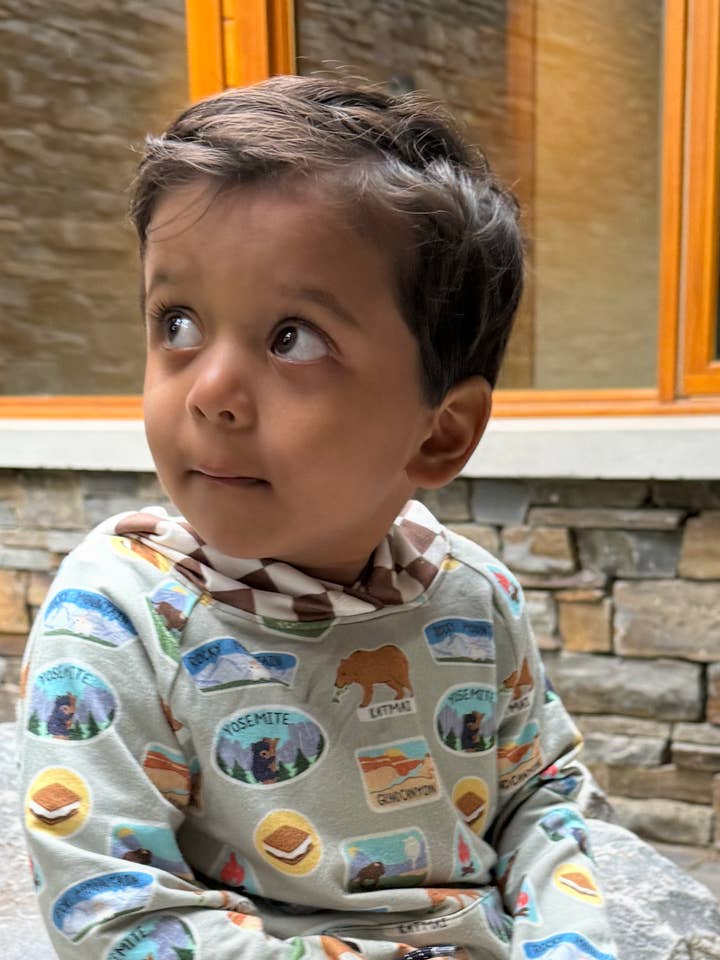 Let's Go To A National Park Sweatshirt for wholesale by Rayns Tiny Stitches