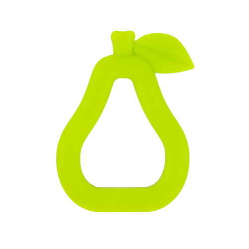 My Little Giggles - Wholesale Teether (Not Clip-On) - Baby - Silicone Pear Teether10