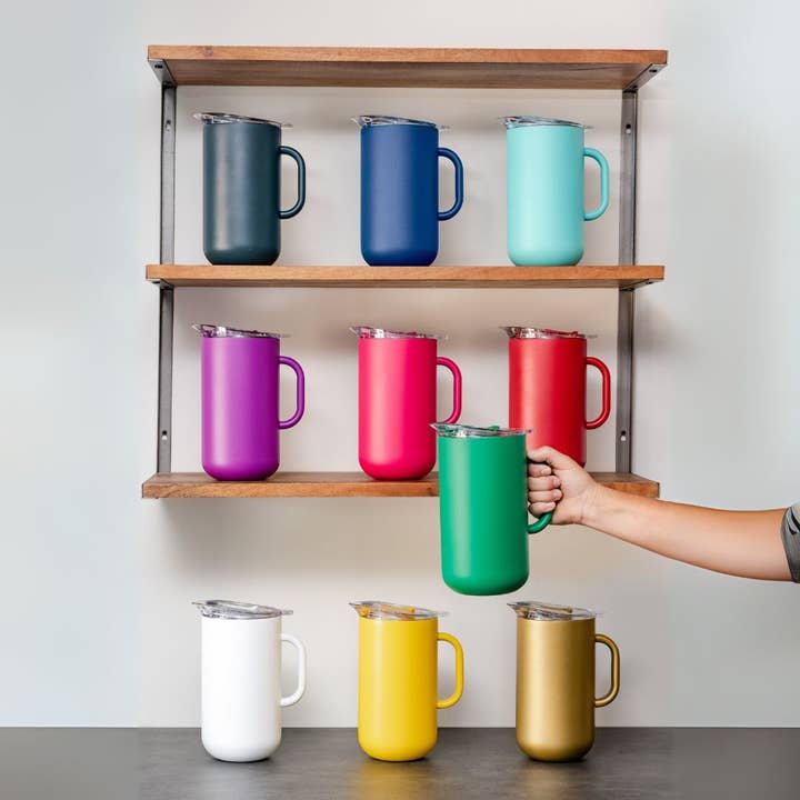 served - Wholesale Pitcher - Insulated Pitcher - Holiday Party Ready, Blue Lemonade3