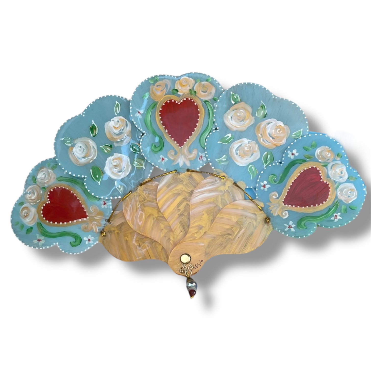 Arte e sfizio – Engroshandel Tilbehør til foldbar ventilator – plexiglas vifter "ex voto"1