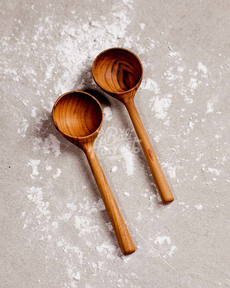 Bali Harvest - Wholesale Measuring spoon - Teak Wooden Scoop - Flour Grain Rice Sugar Measuring Spoon2