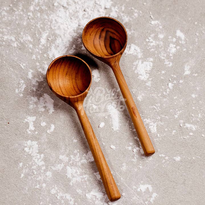 Bali Harvest - Wholesale Measuring spoon - Teak Wooden Scoop - Flour Grain Rice Sugar Measuring Spoon2