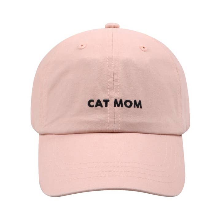 HATPHILE - Wholesale Baseball Cap - Women's - Hatphile Cat Mom Soft Baseball Cap