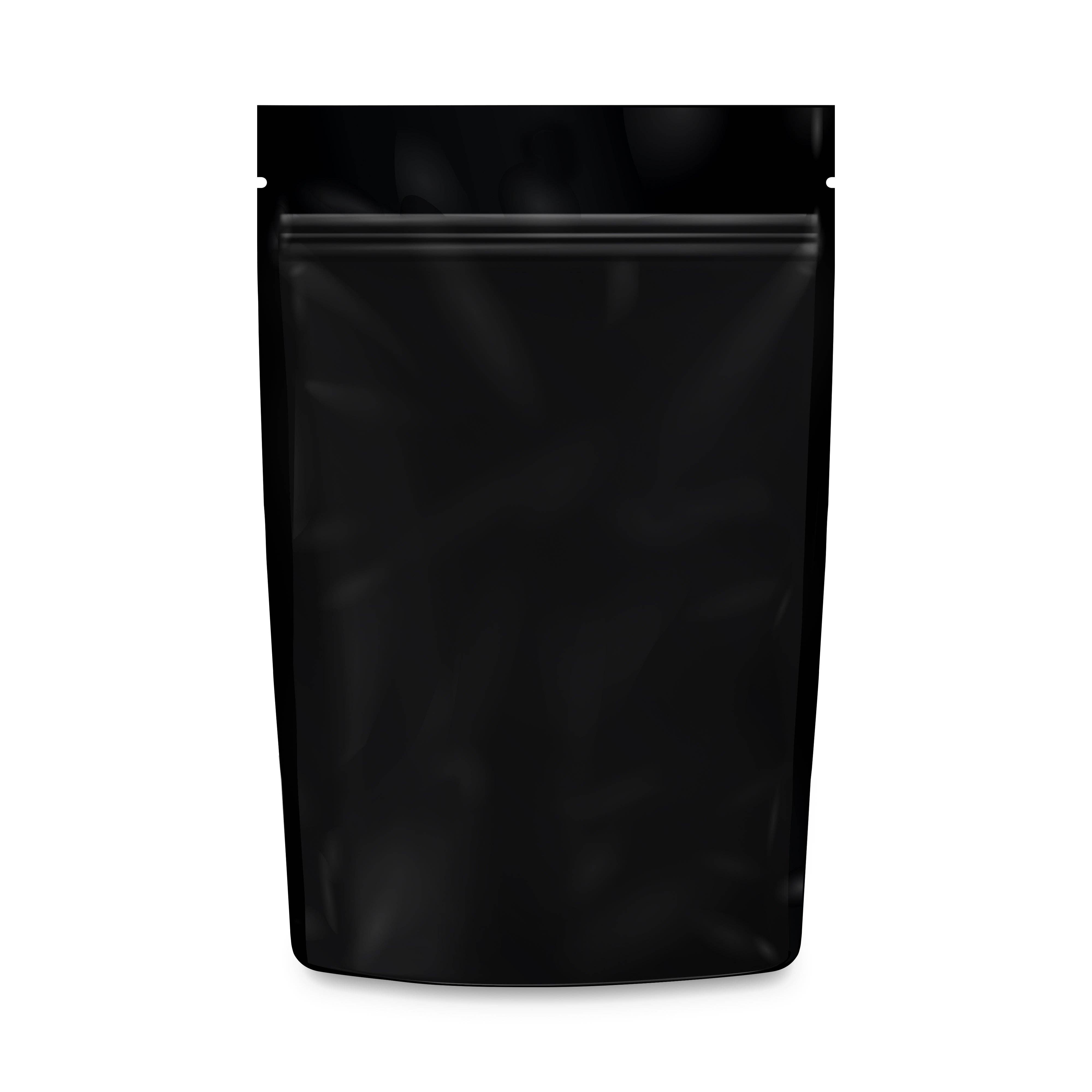 Cannatron - Wholesale Food Storage Wrap/Bag - 1 Ounce Mylar Bags - Loud Lock - 100ct Black/Clear3