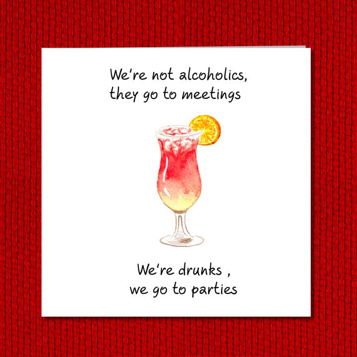 Swizzoo Cards – wholesale Birthday card – Funny Birthday Card, Friendship, Hen, girlfriend, female card. Cocktails, drinking, drunk. Humorous and fun Party Fun3