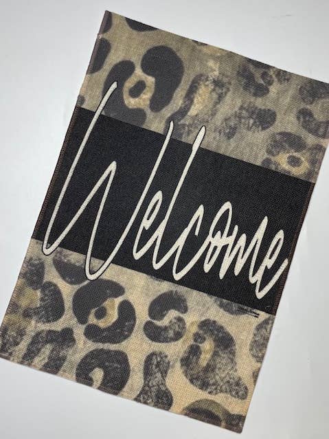 Welcome Flag for wholesale by Raisin' Arrows
