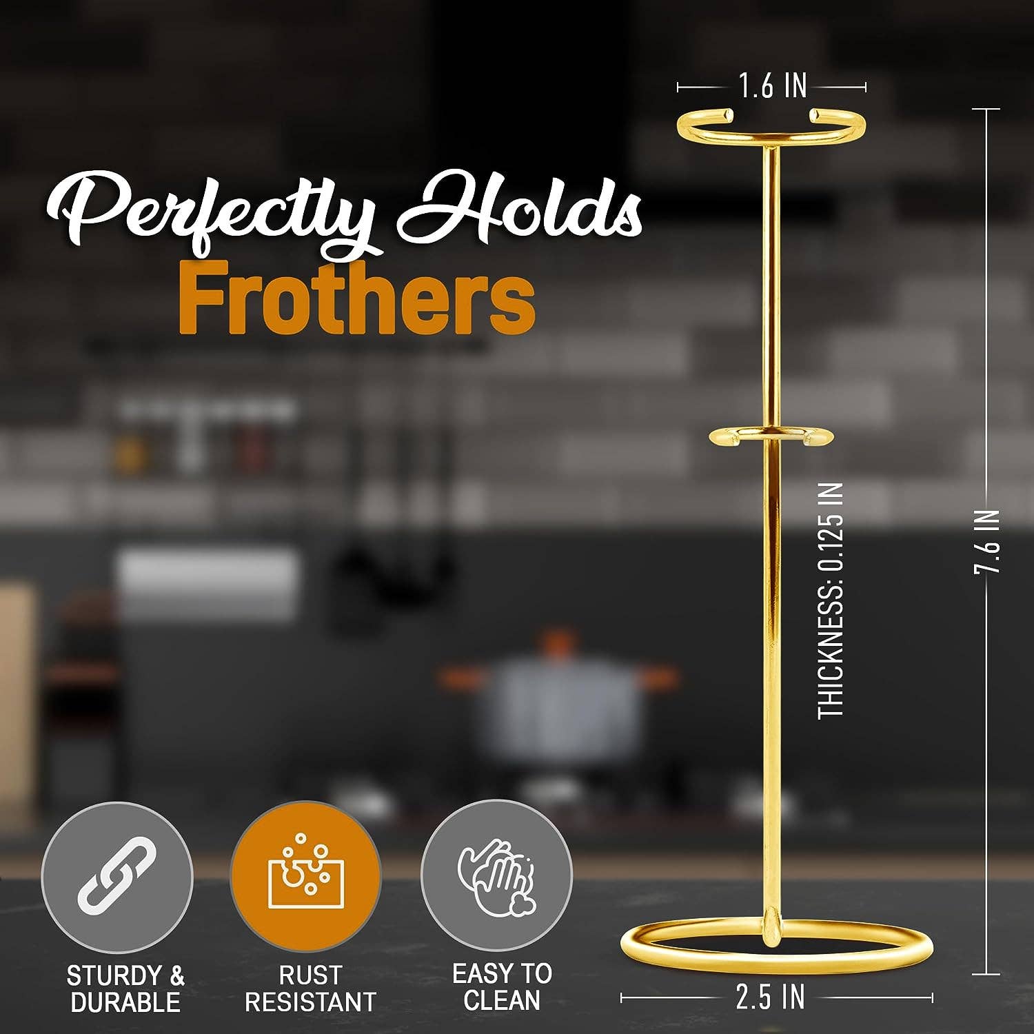 Zulay Kitchen - Wholesale Kitchen Tool/Gadget - Zulay Original Frother Stand for Milk Frothers3