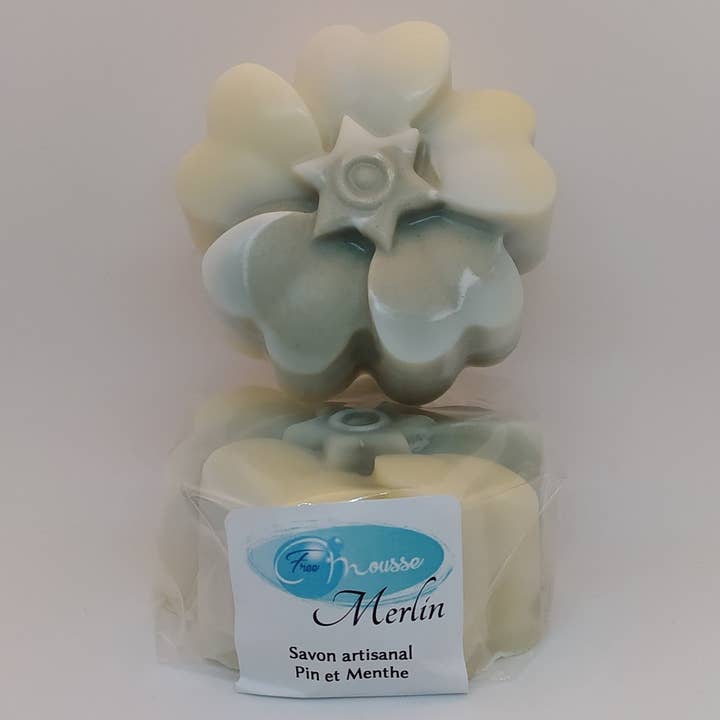 Free Mousse - Wholesale Bar Soap - Merlin - Superfatted Soap Pine and Mint