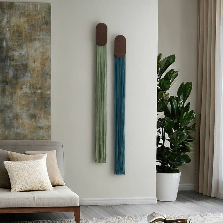 MinhandBros - Wholesale Wall Art Set - Fiber Wall Hanging for Minimalist and Farmhouse Decor
V8411