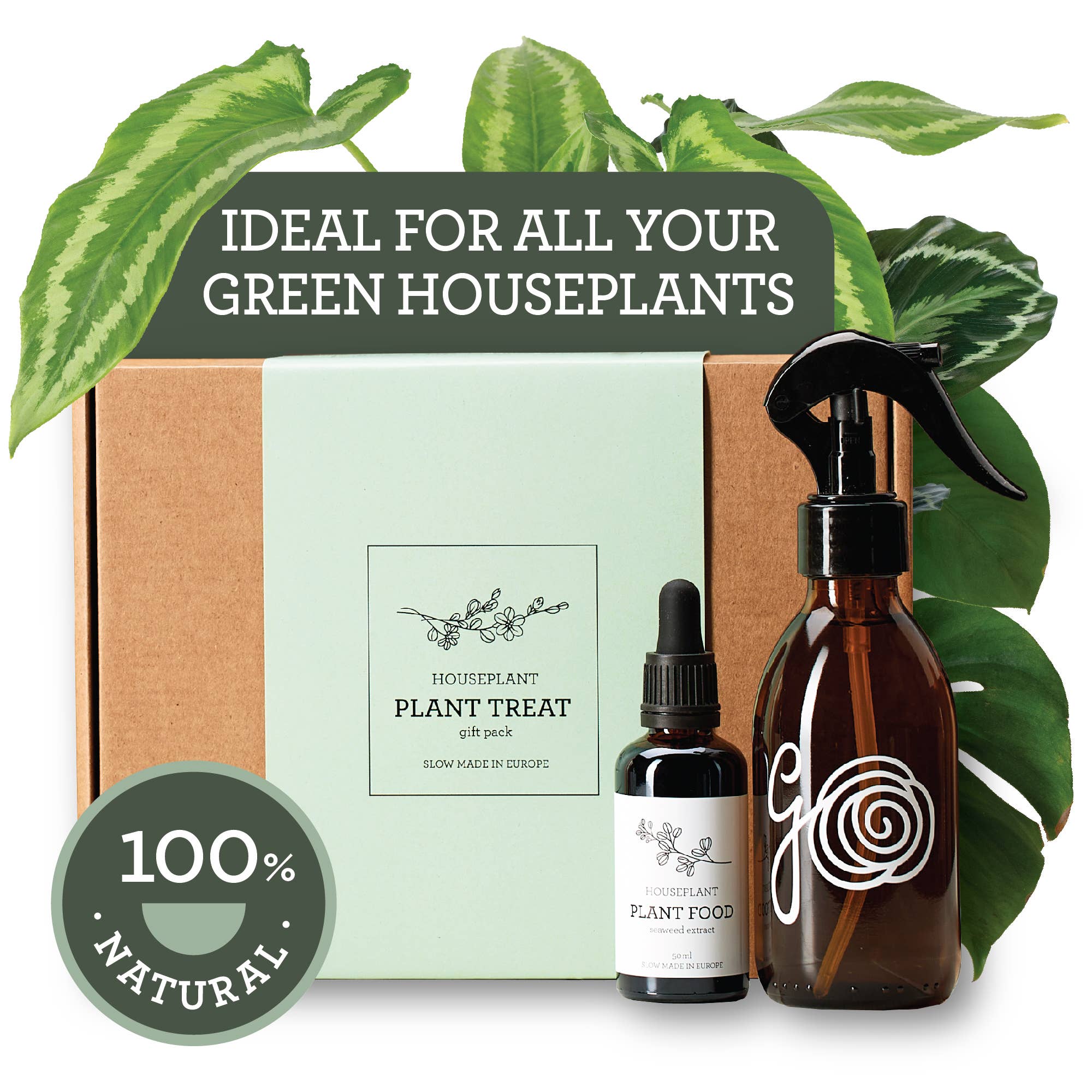 Generosa - Venta al por mayor Rociadores - Kit de cuidado para plantas | Set de regalo Plant Treat3