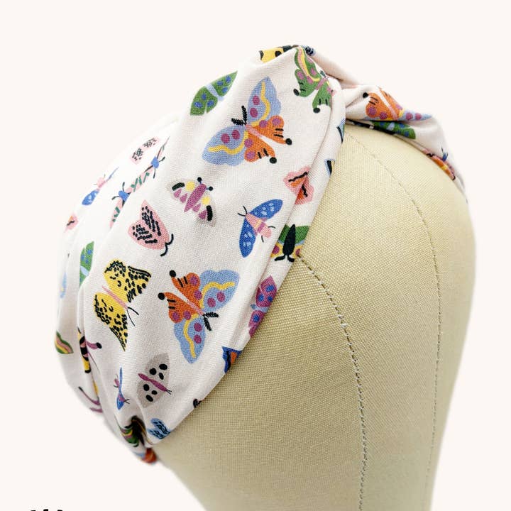 Butterfly Boho Twist Headbands With Elastic For Women for wholesale by ELSE
