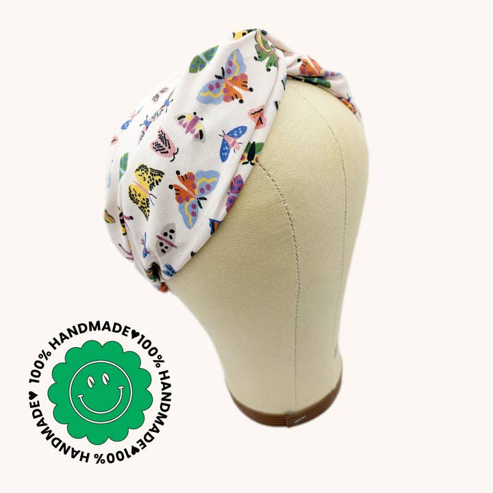 Butterfly Boho Twist Headbands With Elastic For Women for wholesale by ELSE