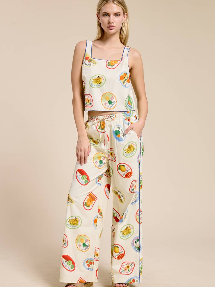 Zesty Summer Top for wholesale by FLAT WHITE