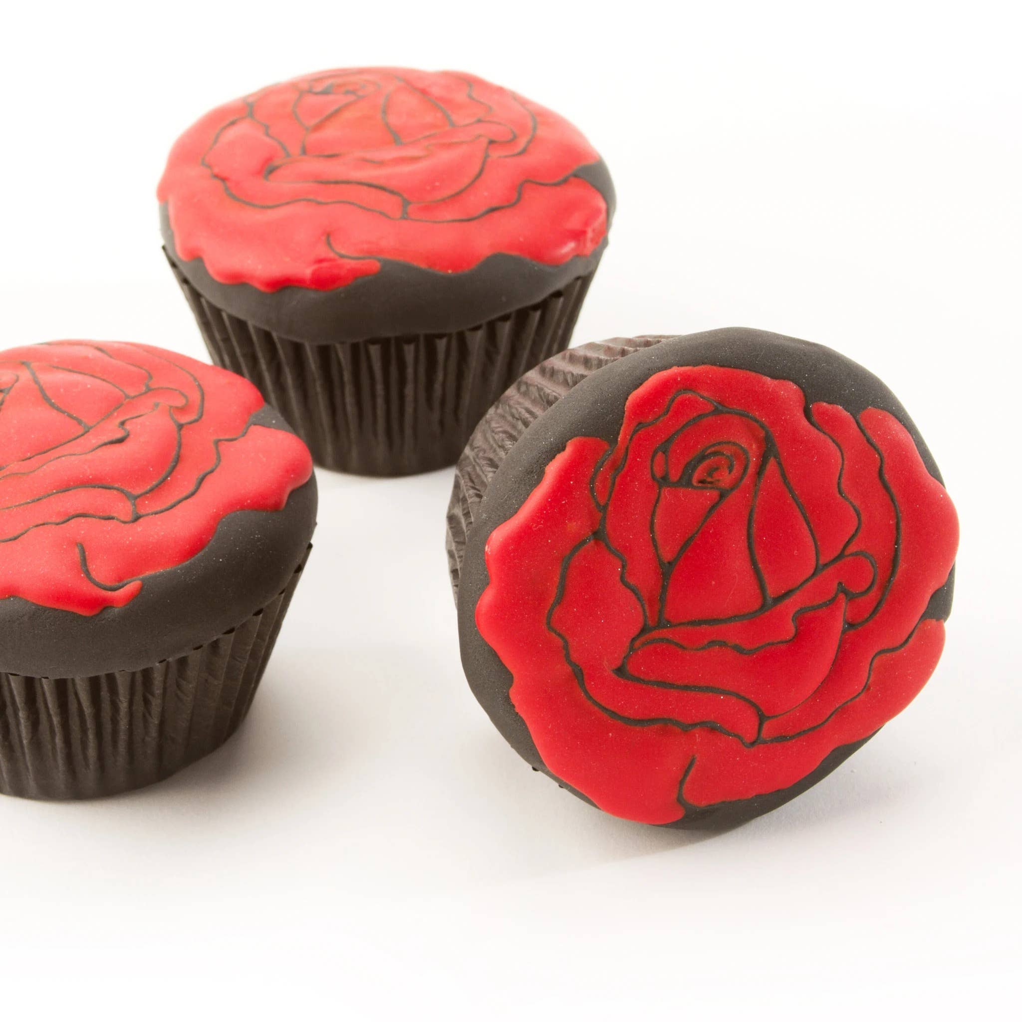 Summitbaking - Wholesale Cookie Cutter - Cupcake and Cookie Texture Tops - Floral1