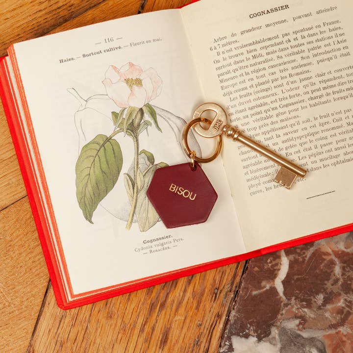 FAUVETTE PARIS - Wholesale Keychain - Women's - Personalized leather keychain - PERSONALIZE IT!