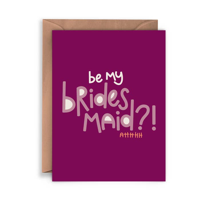 Wees mijn bruidsmeisje voor wholesale door Twentysome Design