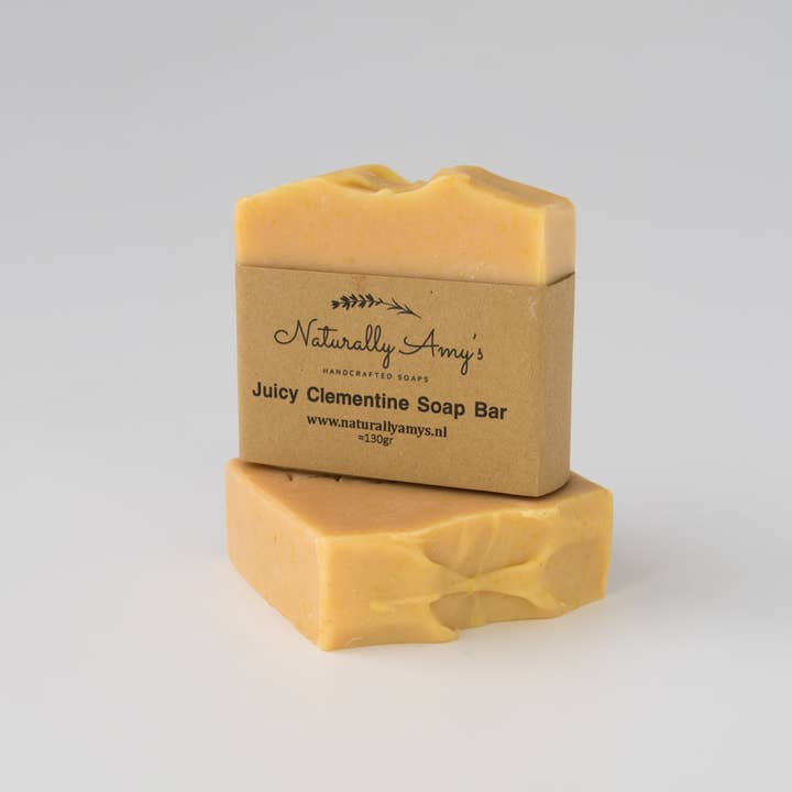 Saponetta alla Clementina Succosa per la vendita all'ingrosso da parte di Naturally Amy's