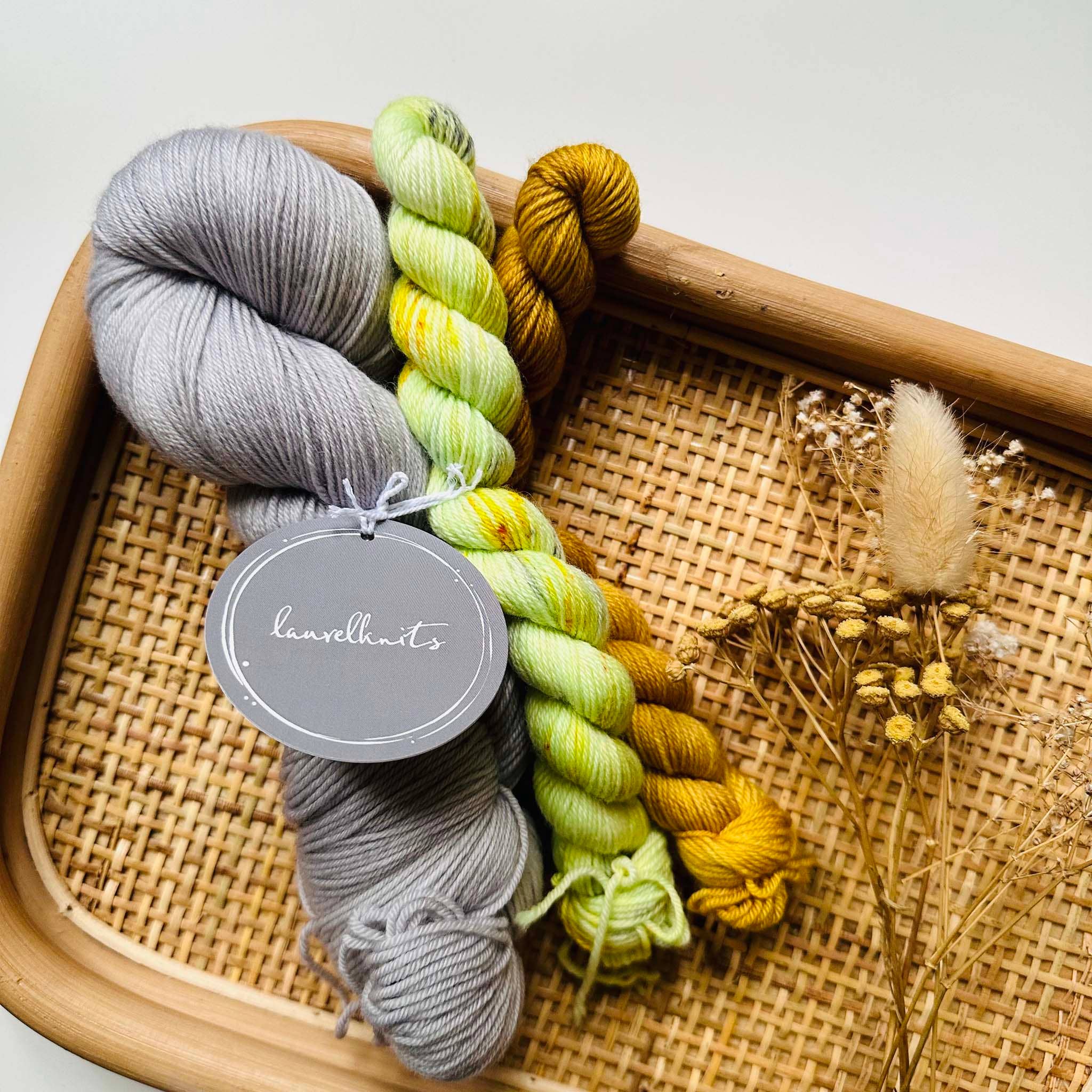 laurelknits – Fio por atacado – Conjunto SuperSock de 100 g + 2 novelos de 20 g4