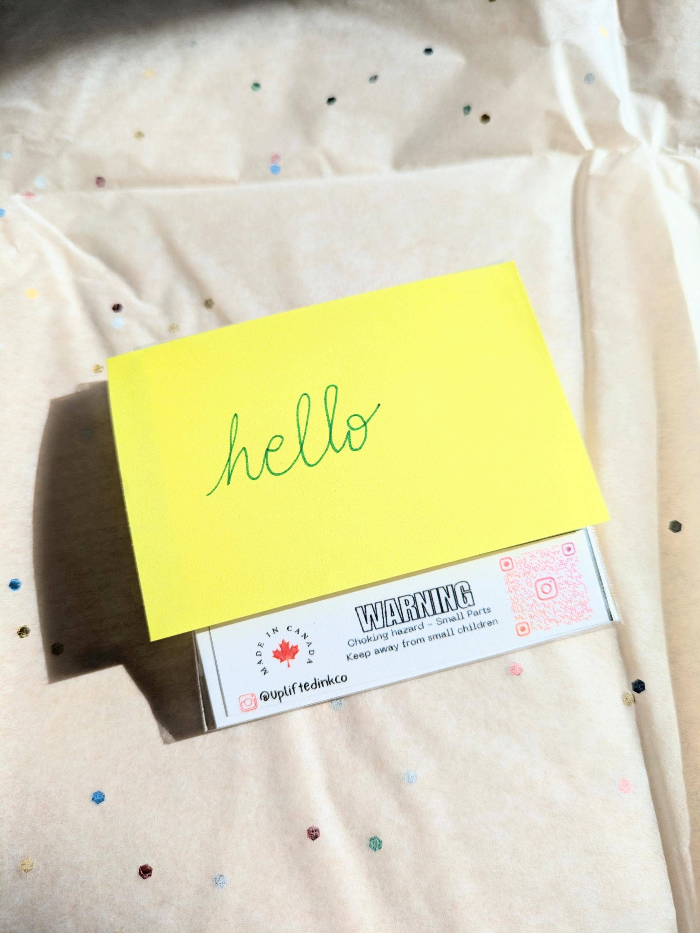 Uplifted Ink - Wholesale Gewone wenskaart - Ducking Awesome kaart met schattig eendbeeldje en optie voor persoonlijke boodschap8