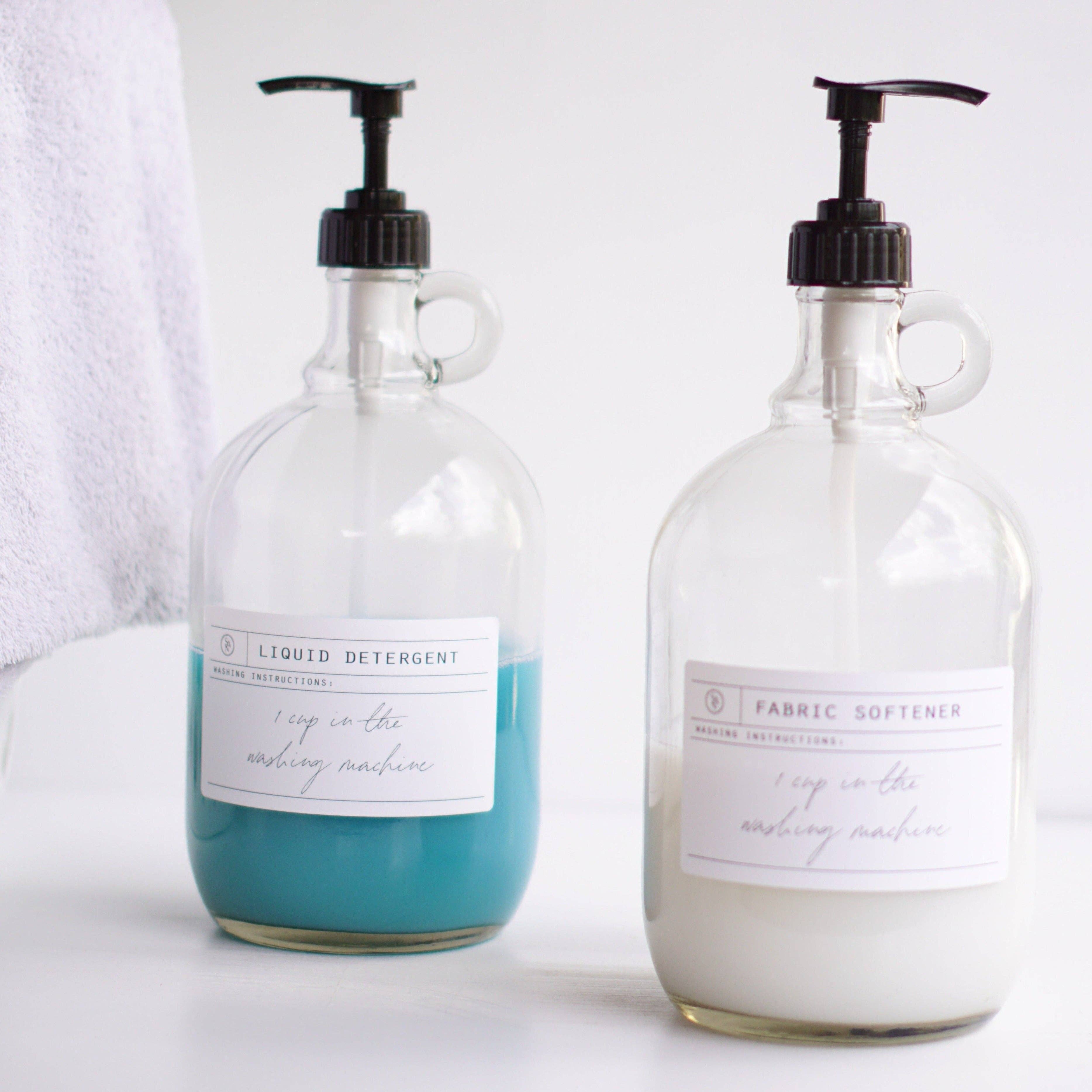 So At Nature - Wholesale Laundry Detergent Powder/Pods - Glass Half Gallon Laundry Dispensers Fabric Softener and Liquid Detergent0