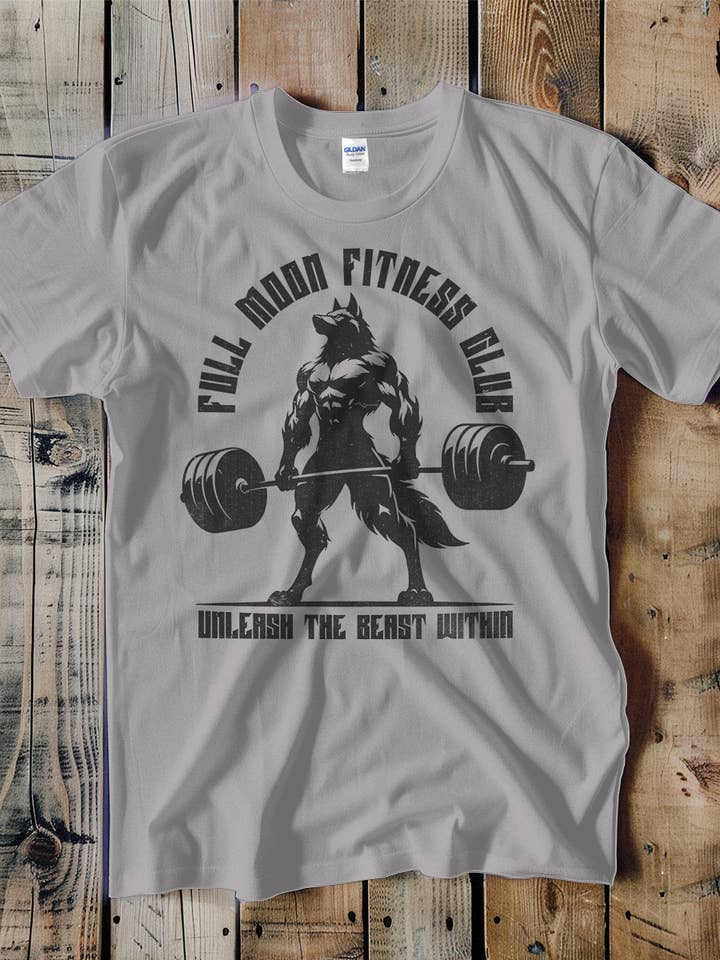 Full Moon Fitness Club Unisex Tee for wholesale by Swift Retail