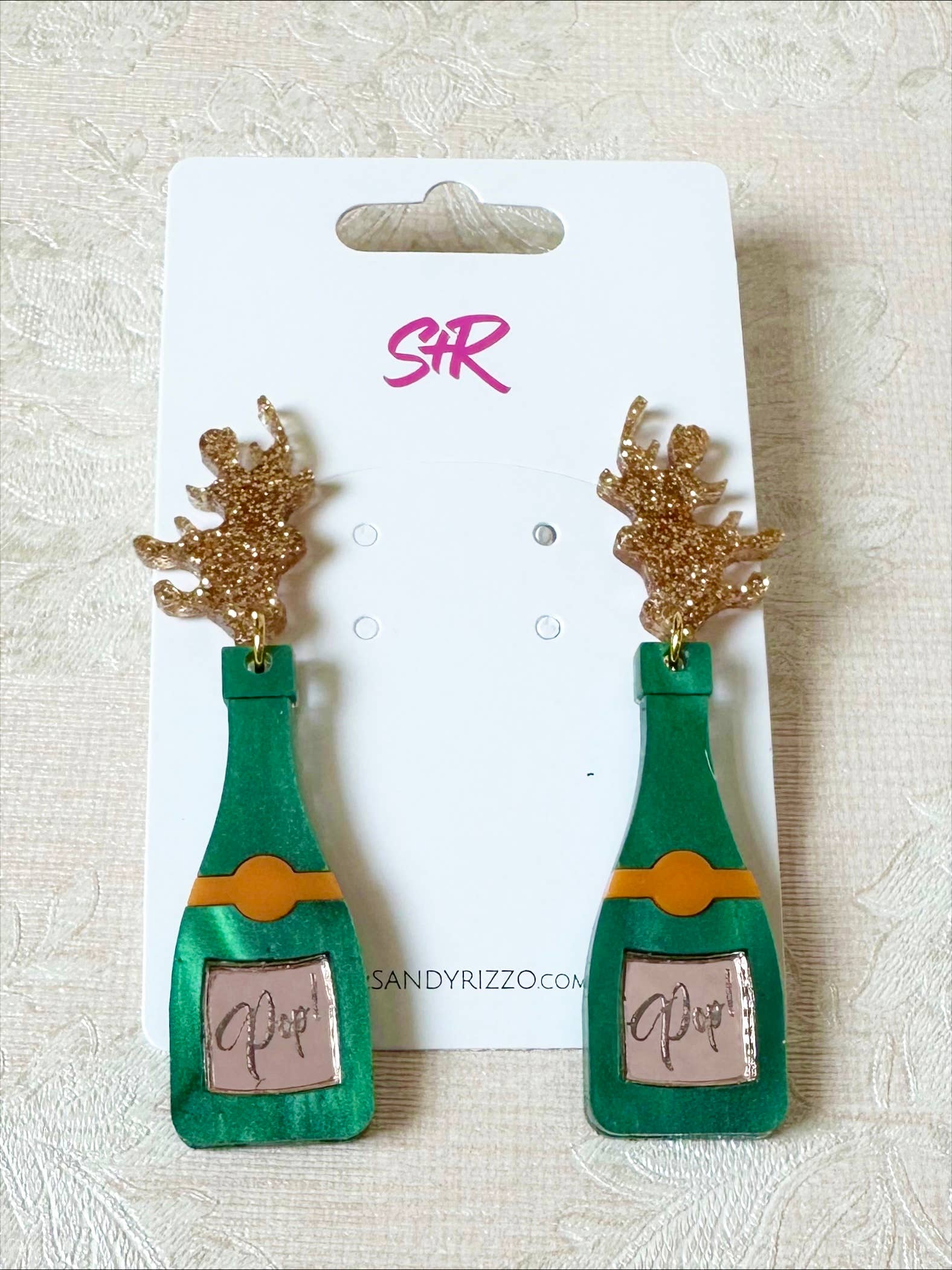 Sandy + Rizzo - Vente Boucles d'oreilles pendantes - Pendentif en acrylique Pop + Fizz4