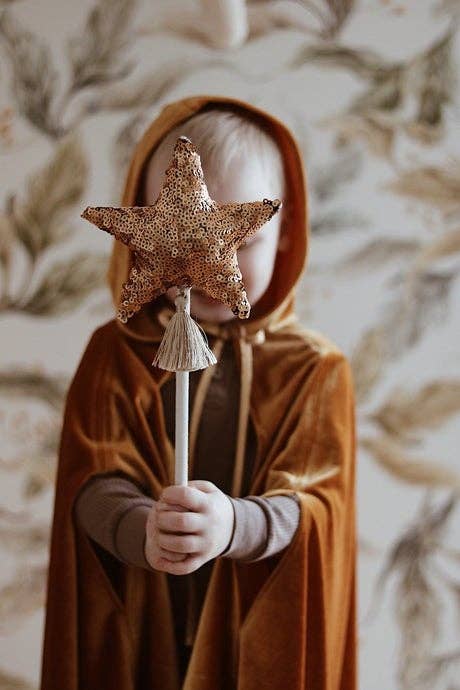 Moi Mili - Wholesale Toy Wand - Kids - “Gold Sequins” Wand1