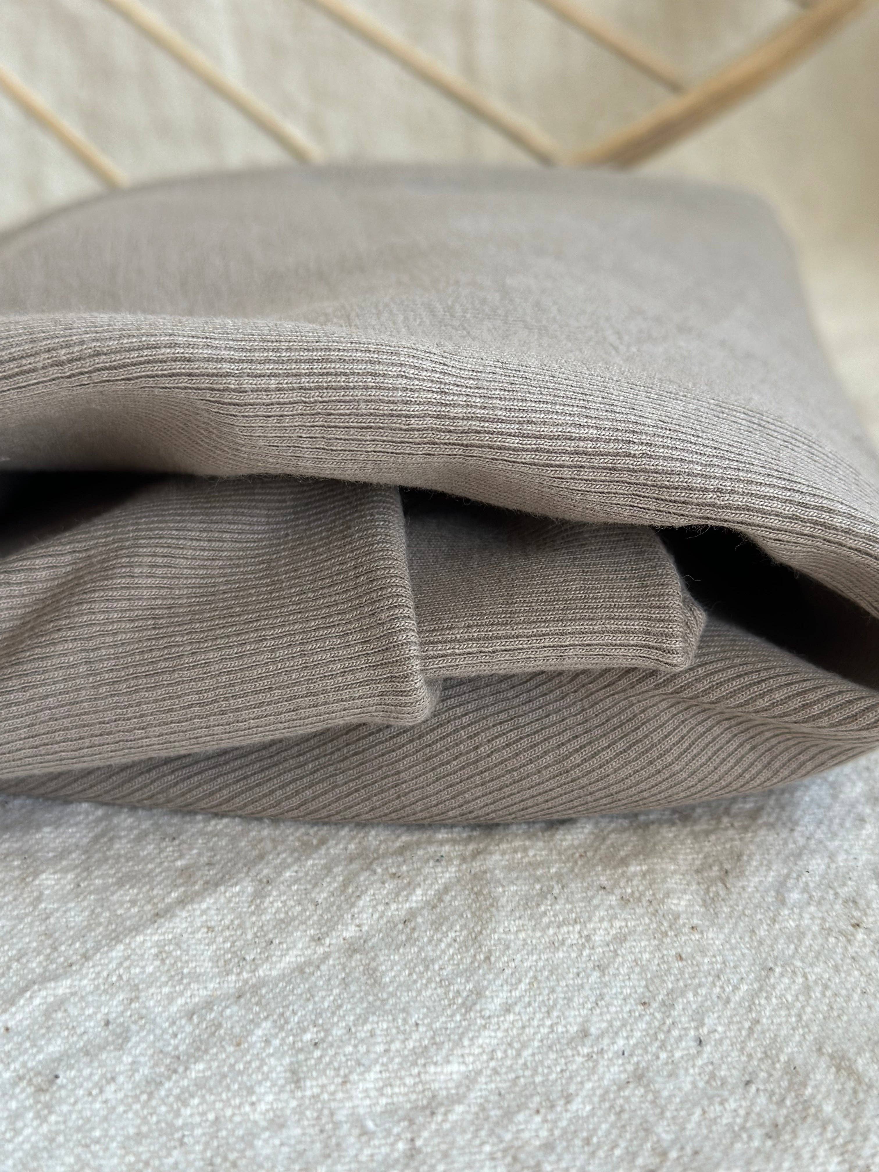 ISEE FABRIC - Wholesale Knit Top - Women's - 2x1 Rib (Matches Organic Cotton Jacquard Slub Jersey)2