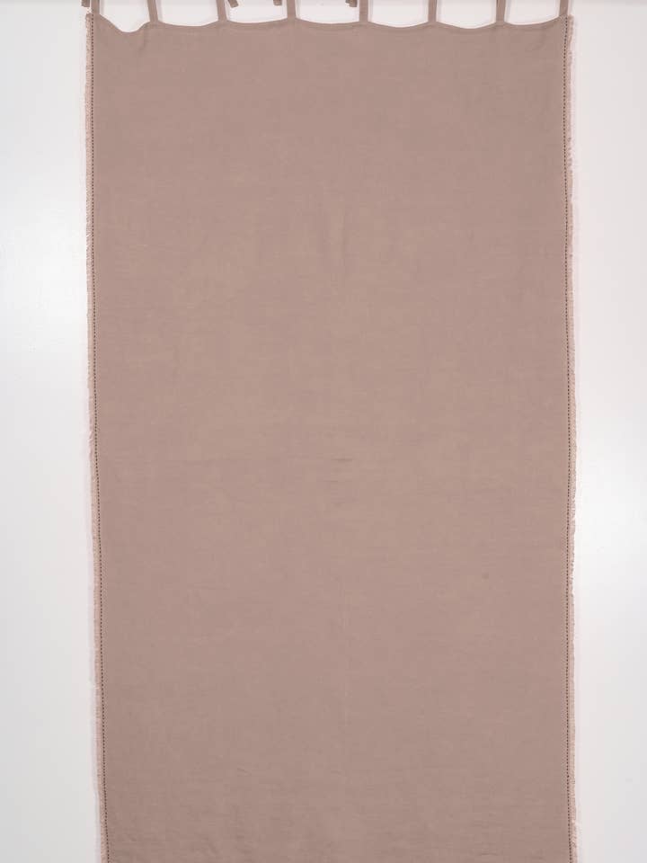 Linnedgardiner med Kantha-arbejde og frynser – Kunstnerisk Accent for engroshandel hos Live Linen