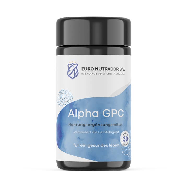 Gélules Alpha GPC pour la vente par Euro Nutrador B.V.