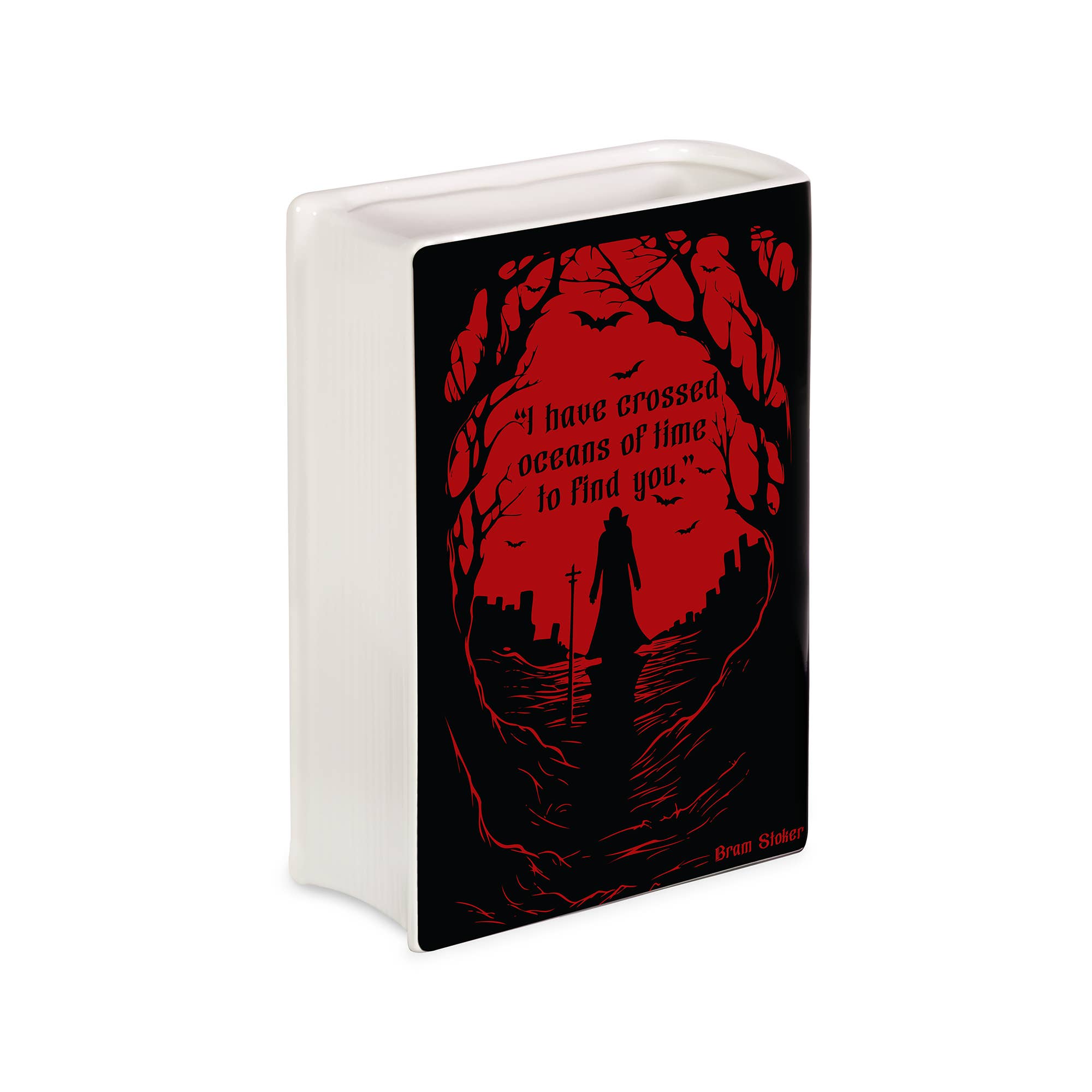 Steel Mill and Co. - Wholesale Vase - Large Book Vase, Dracula4