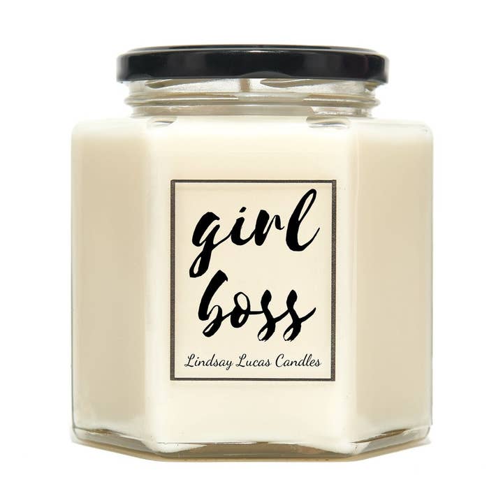 Girl Boss geurkaars voor wholesale door Lindsay Lucas Candles