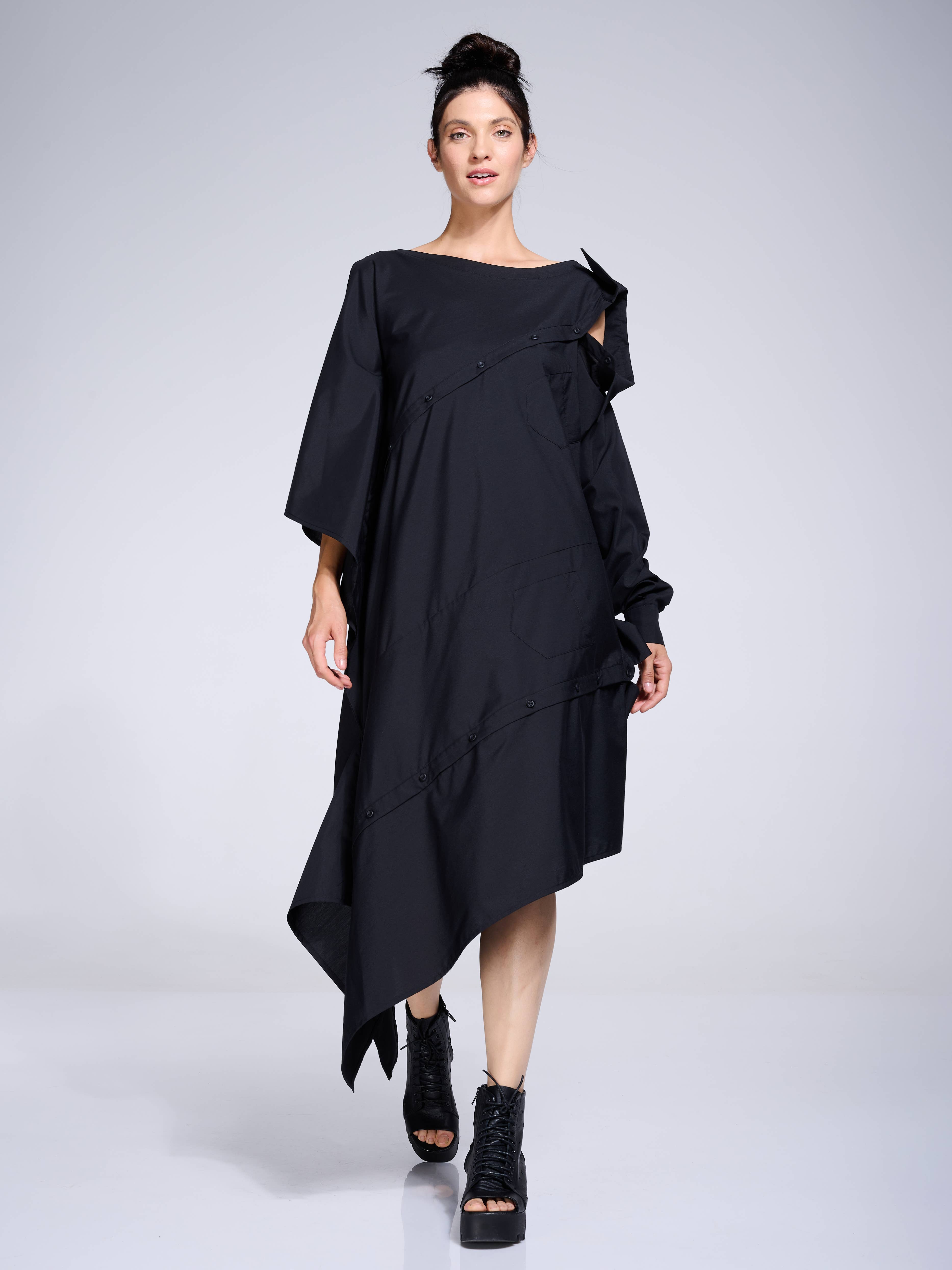 Metamorphoza - Wholesale Dress - Women's - Futuristic Shirt Dress0
